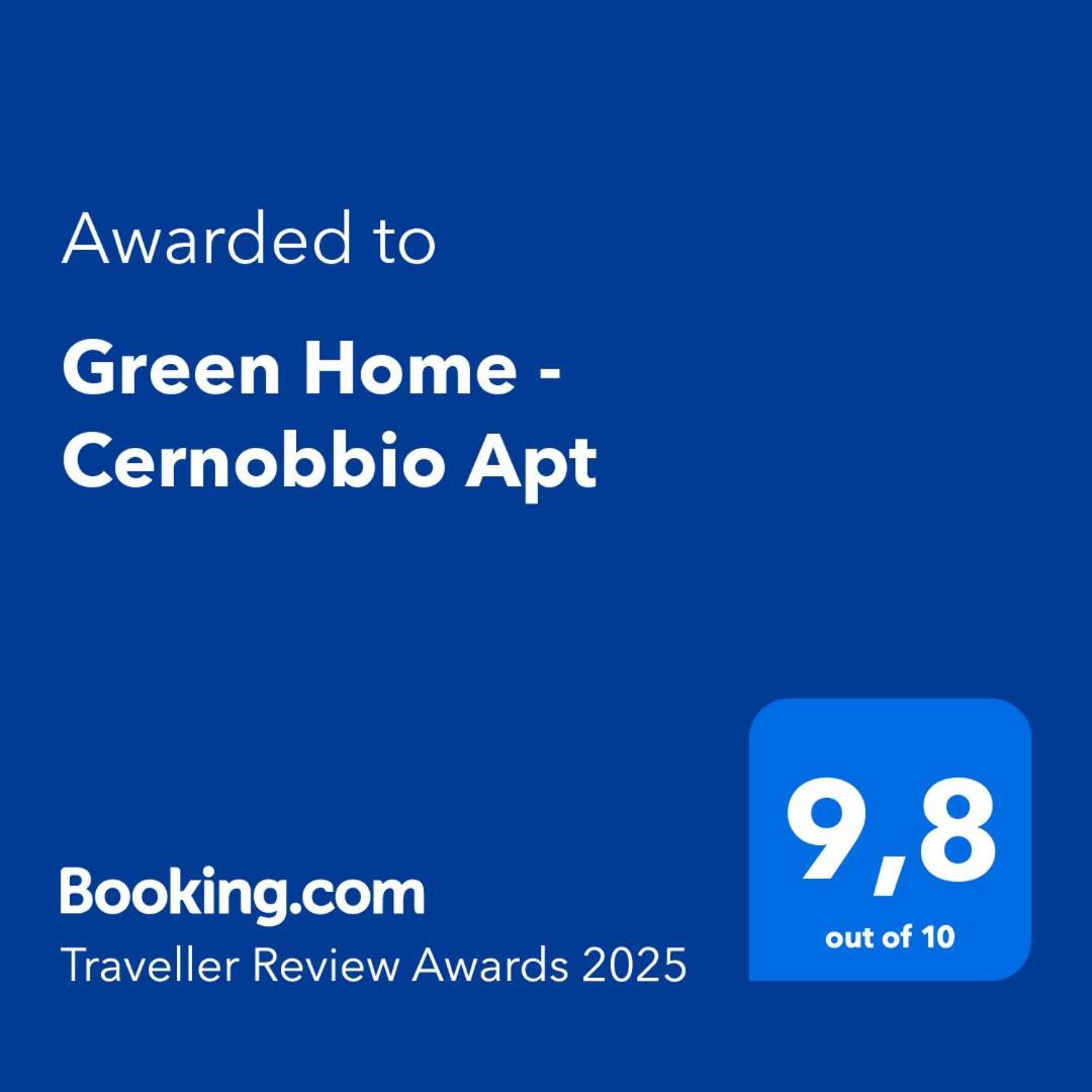 Green Home - Cernobbio Apt Como Eksteriør billede