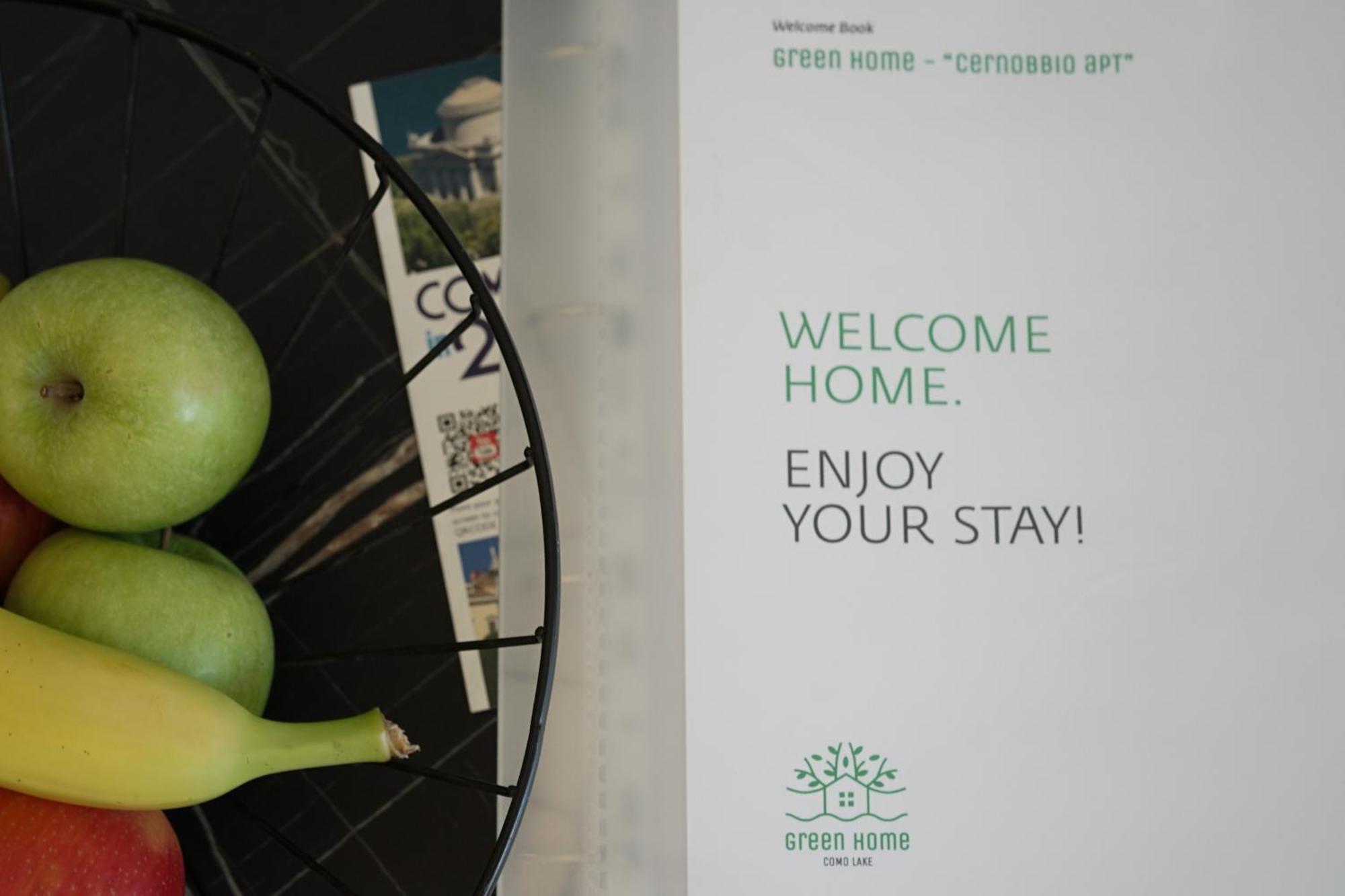 Green Home - Cernobbio Apt Como Eksteriør billede
